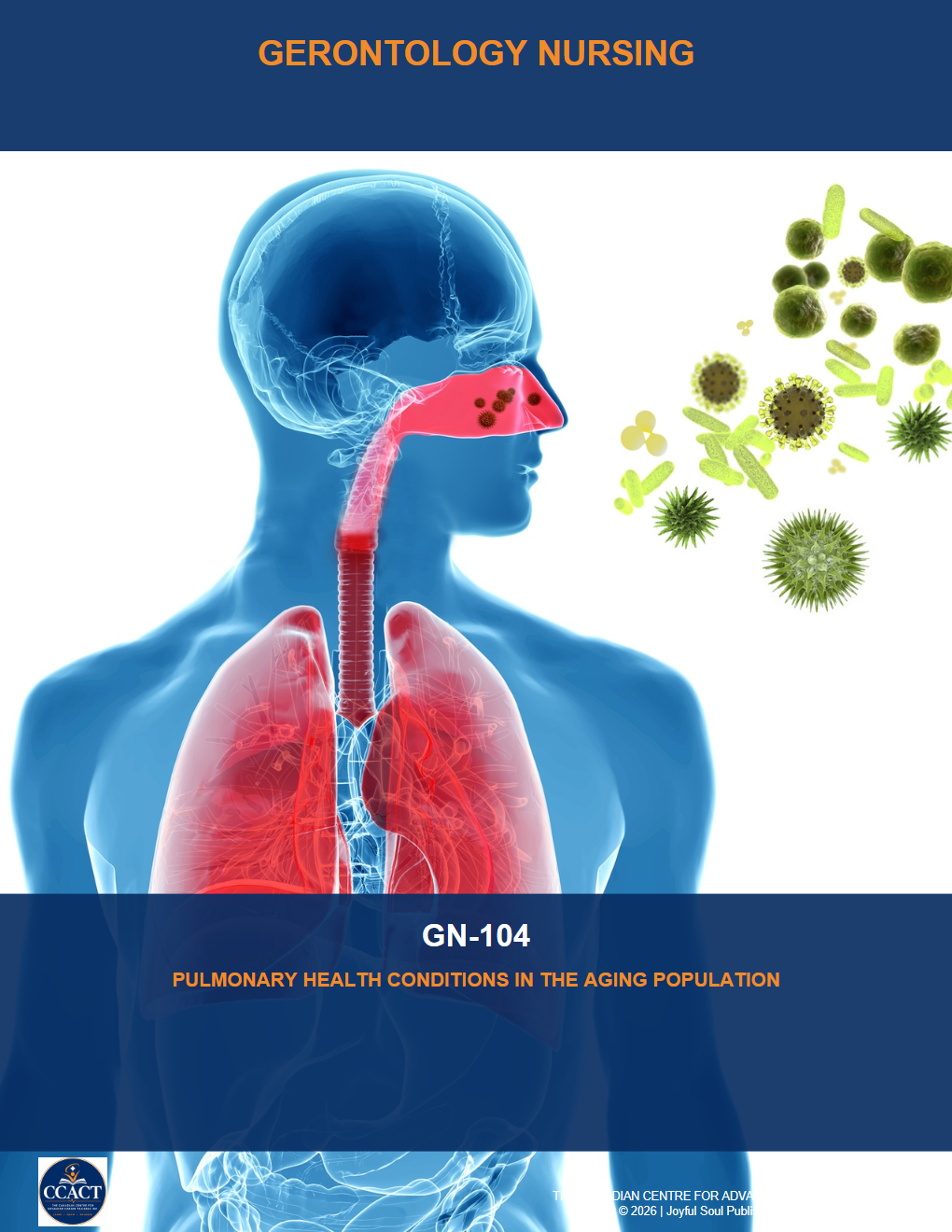 Product image for GN-104 An 8 hour Introduction to Pulmonary Health Conditions in the Aging Population