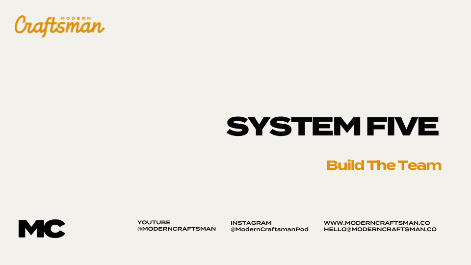 Product image for System 5: Build The Team