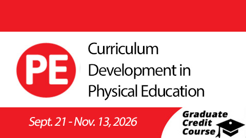 Product image for Curriculum Development in Physical Education (Fall 2026)
