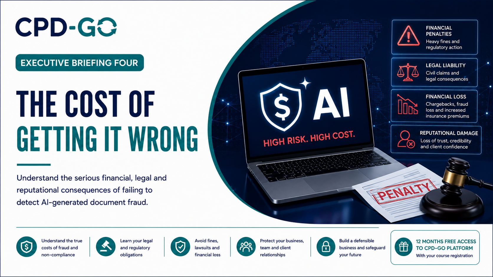 Product image for Executive Briefing Four - The Cost of Getting It Wrong