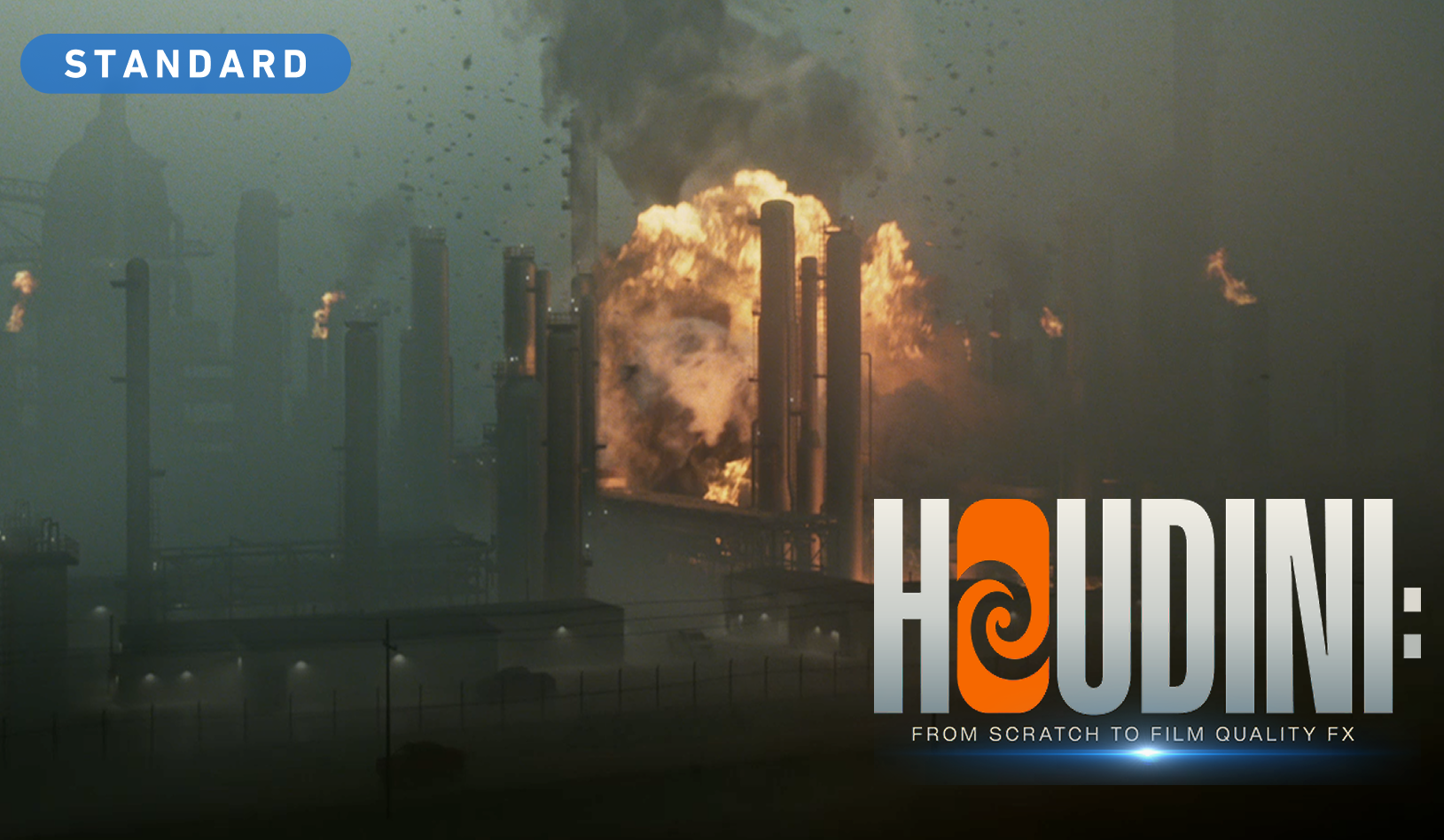Product image for Houdini From Scratch to Film-Quality FX ( Standard )