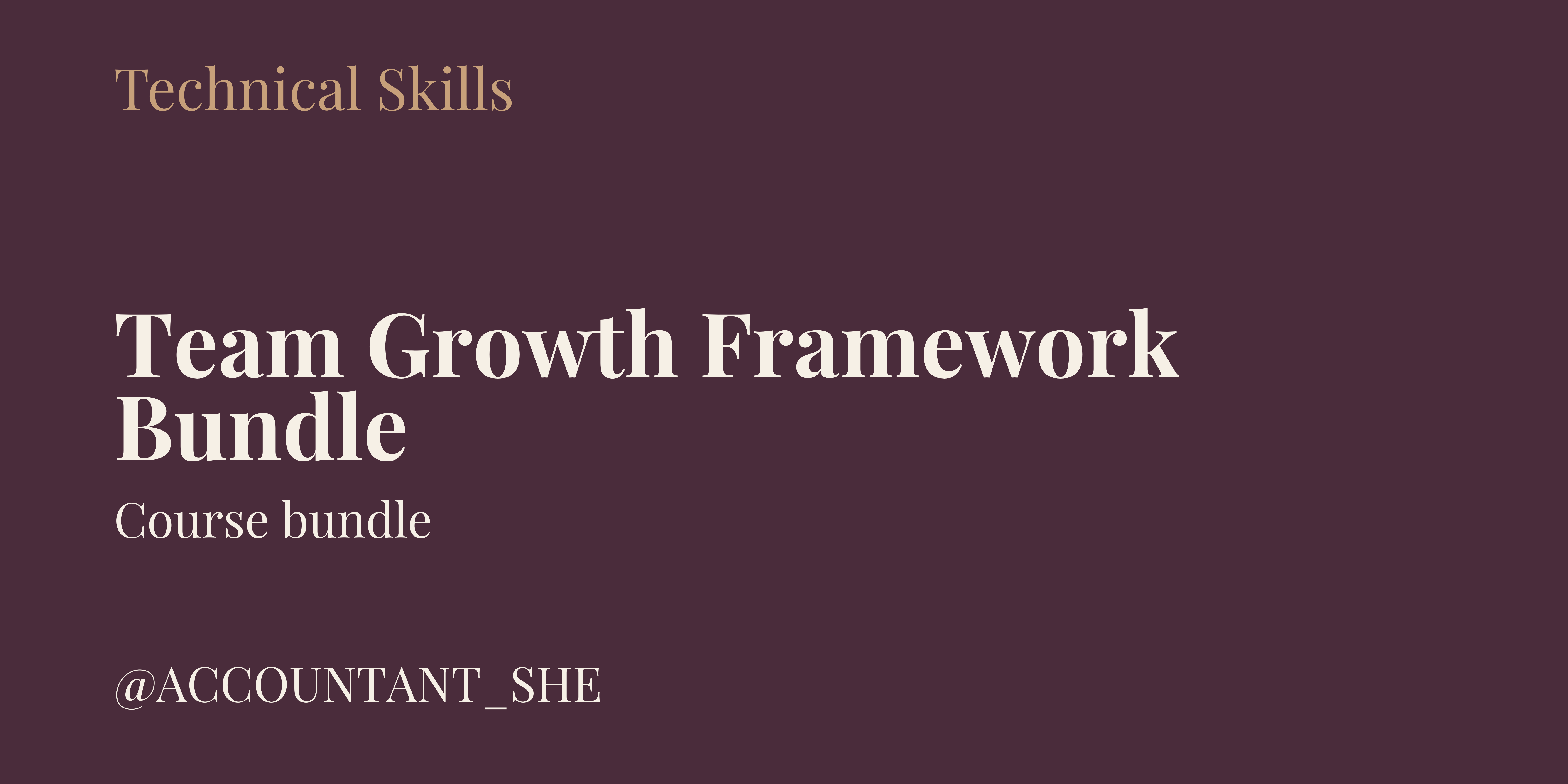 Product image for Team Growth Framework