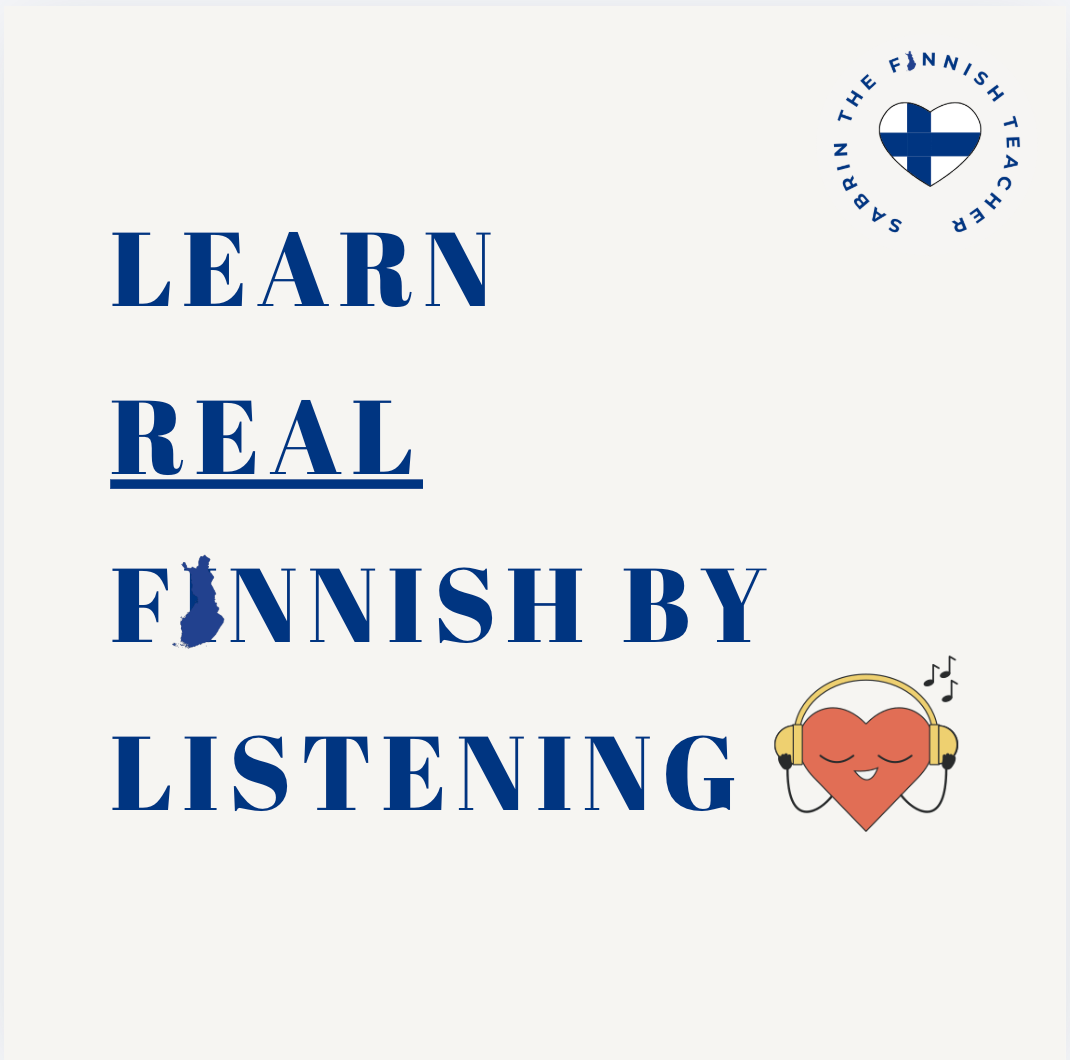 spoken finnish listening course