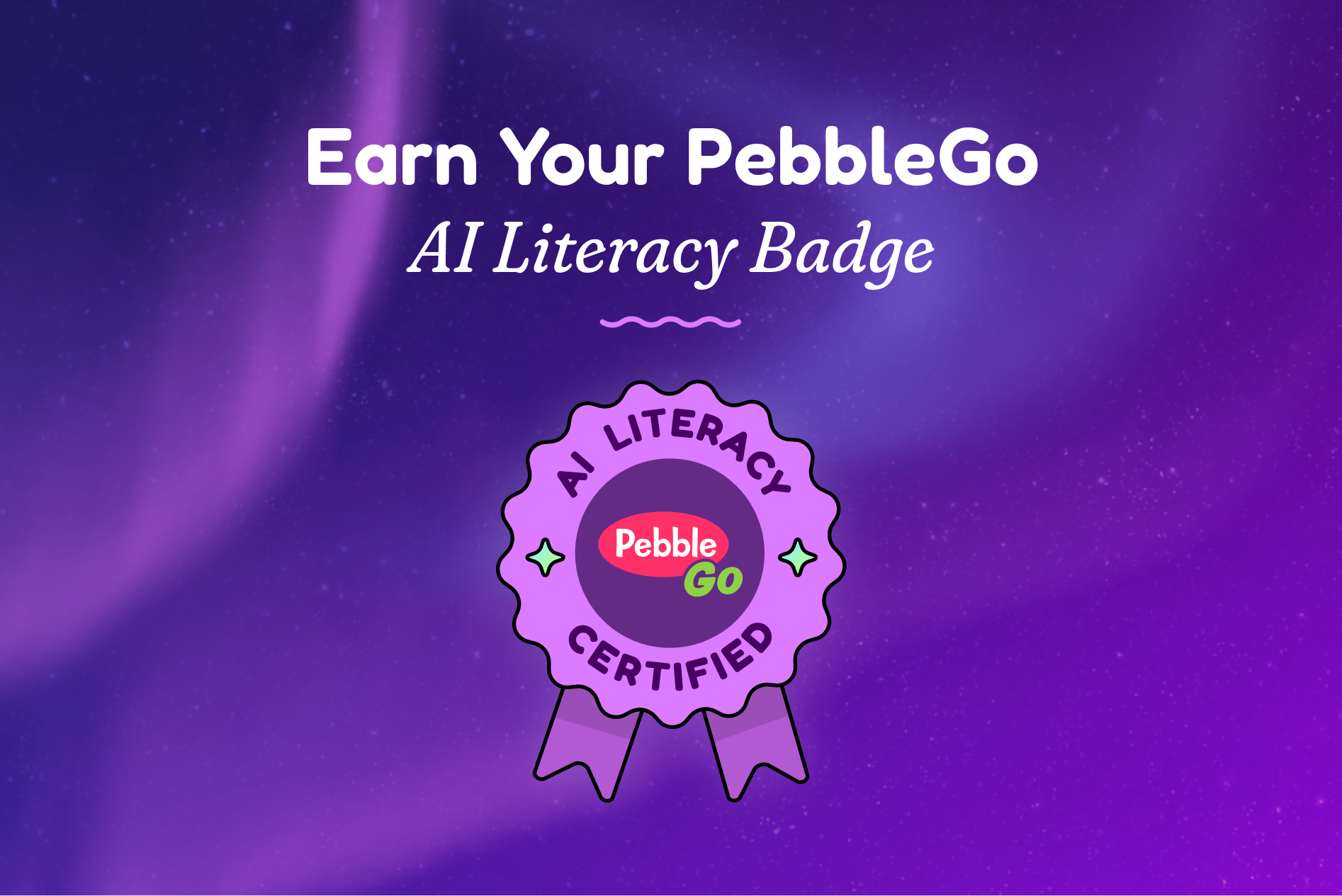 Product image for PebbleGo AI Literacy Certification