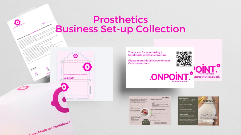 Product image for CANVA Templates for Prosthetics Business Set-up