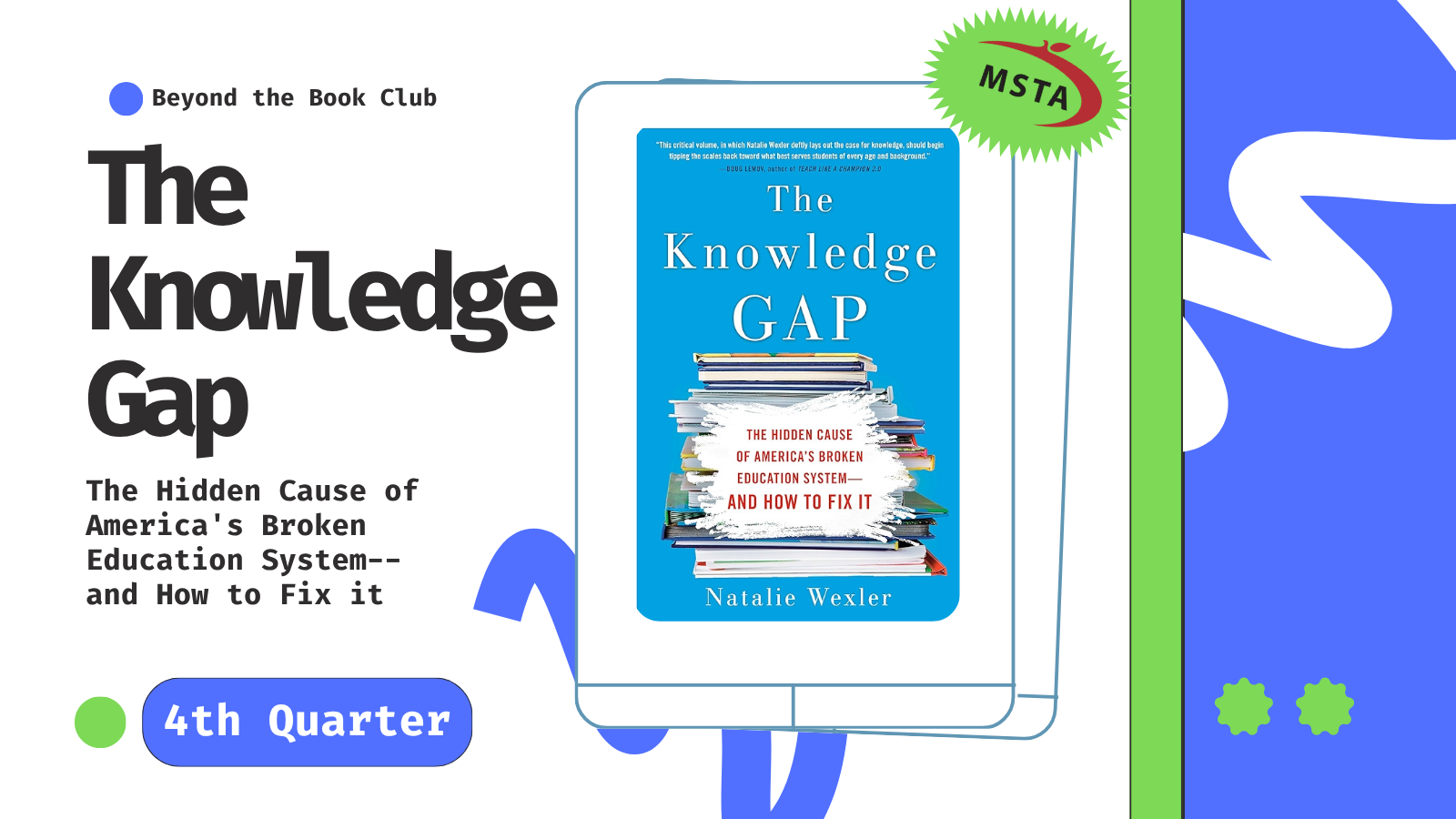 Product image for The Knowledge Gap 4th Qtr Book Club