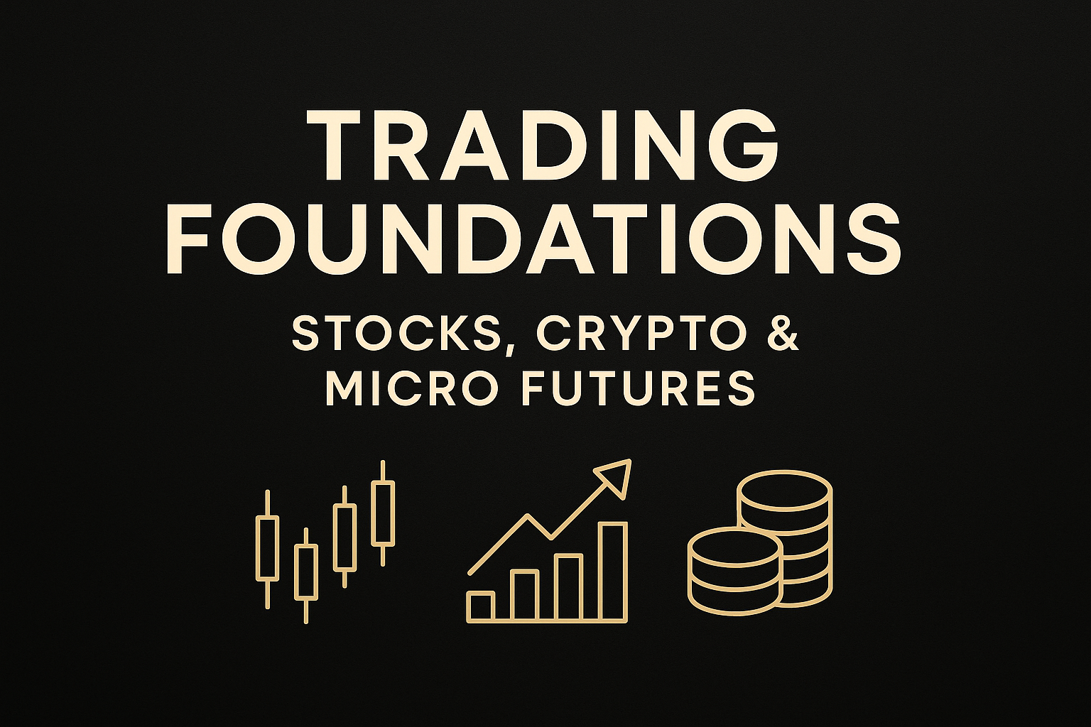 Product image for Trading Foundations: Stocks, Crypto & Micro Futures
