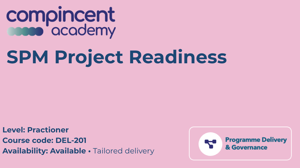 Product image for SPM Project Readiness 