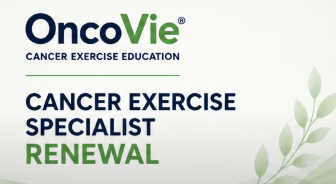 Product image for Renewal -  OncoVie® Cancer Exercise Specialist - 15th Edition