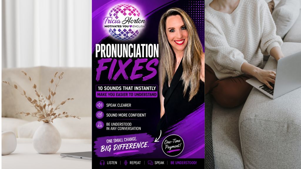 Product image for PRONUNCIATION FIXES