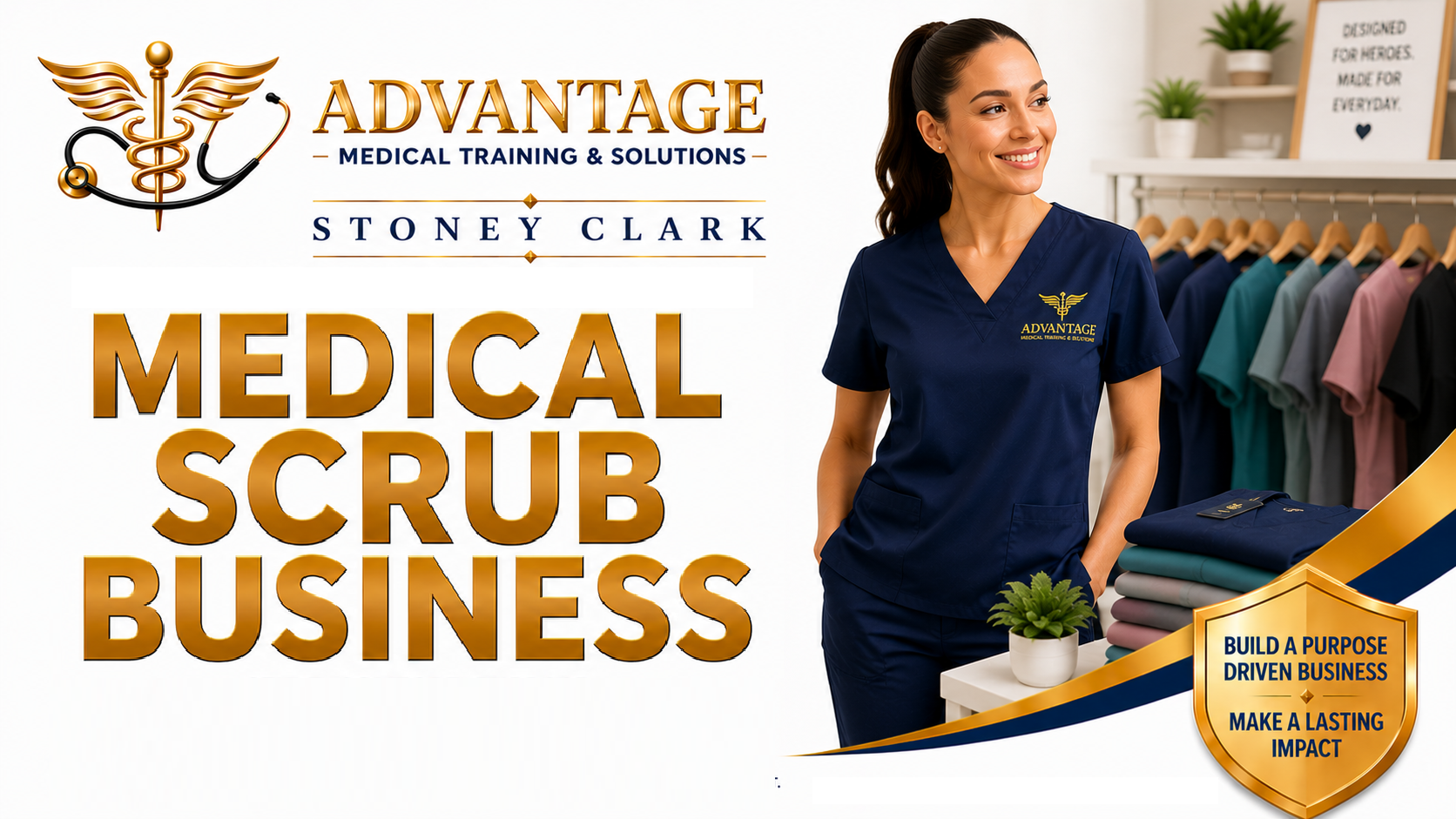 Product image for Start a Medical Scrub Business