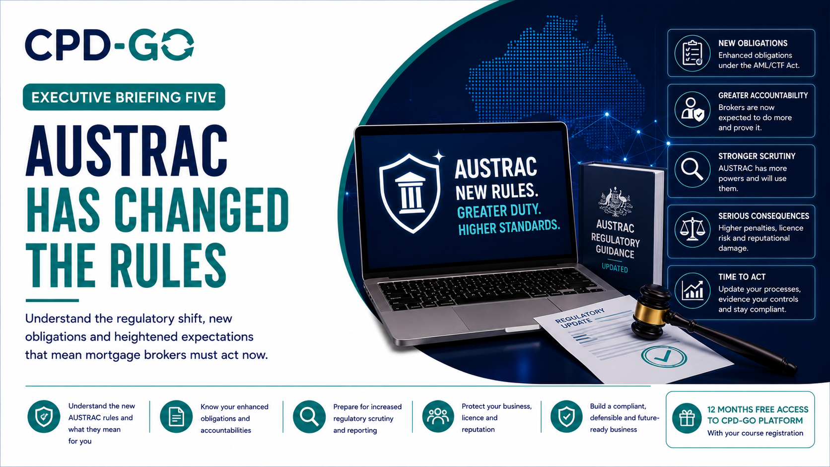 Product image for Executive Briefing Five - AUSTRAC Has Changed the Rules