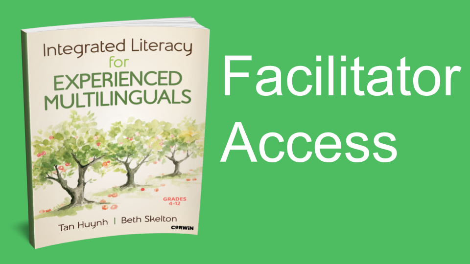 Product image for Facilitator Access to Integrated Literacy for Experienced Multilinguals 