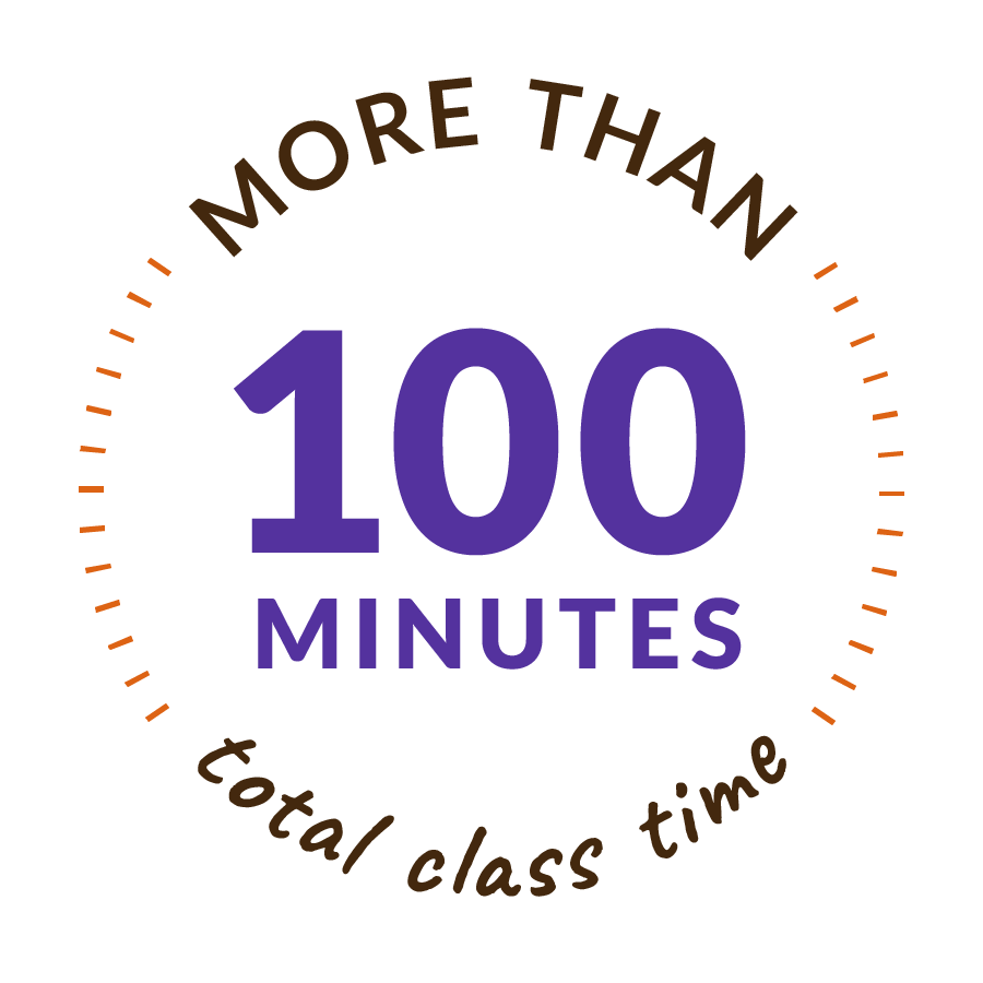 More than 100 Minutes of Class Time