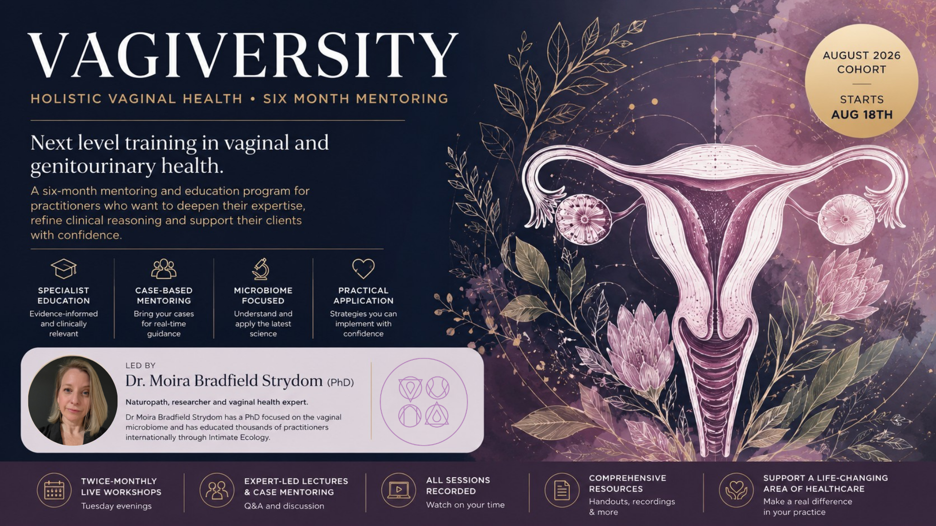 Product image for Vagiversity ALUMNI MENTORING AUG 2026