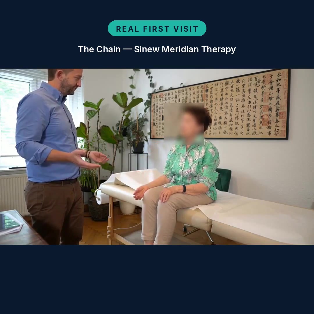 Dr. Michal Richter with a patient — real first visit