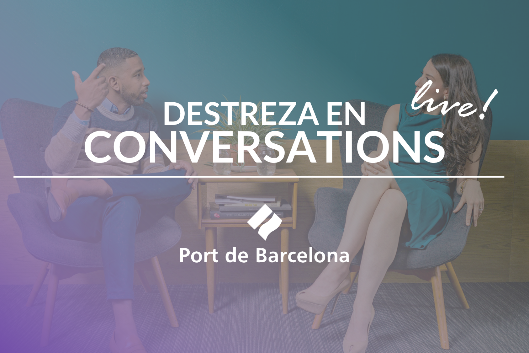 Imagen de producto para Destreza en Conversations Live! |  PORT DE BARCELONA  |  F26028