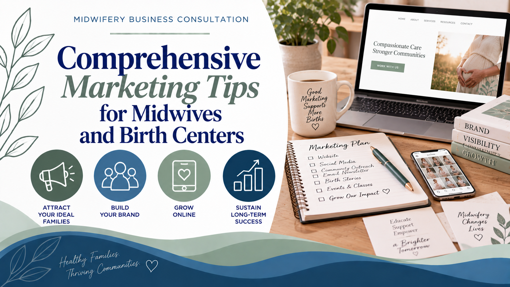 Product image for Comprehensive Marketing Tips for Midwives and Birth Centers
