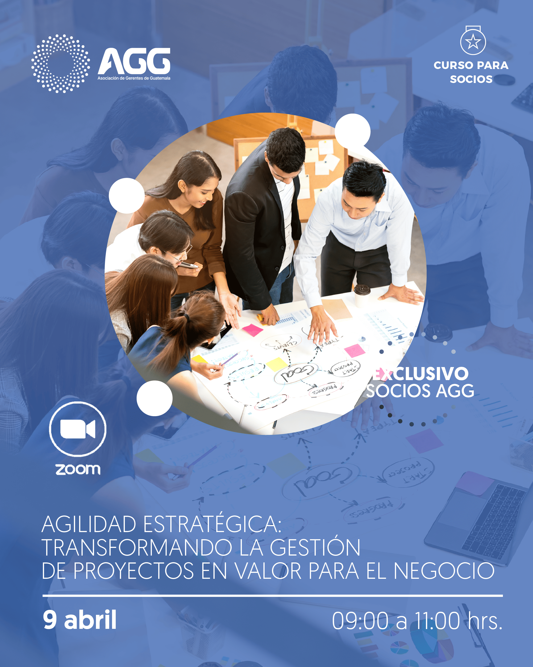 Product image for Curso para socios en línea  Agilidad estratégica Transformando la gestión de proyectos en valor para el negocio 
