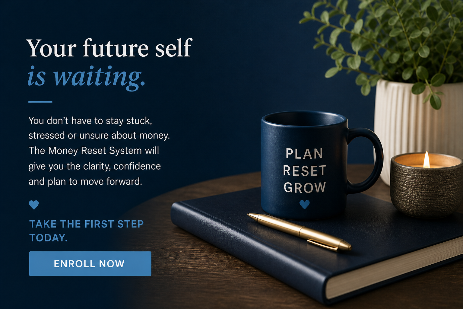 Money reset workbook and planning tools