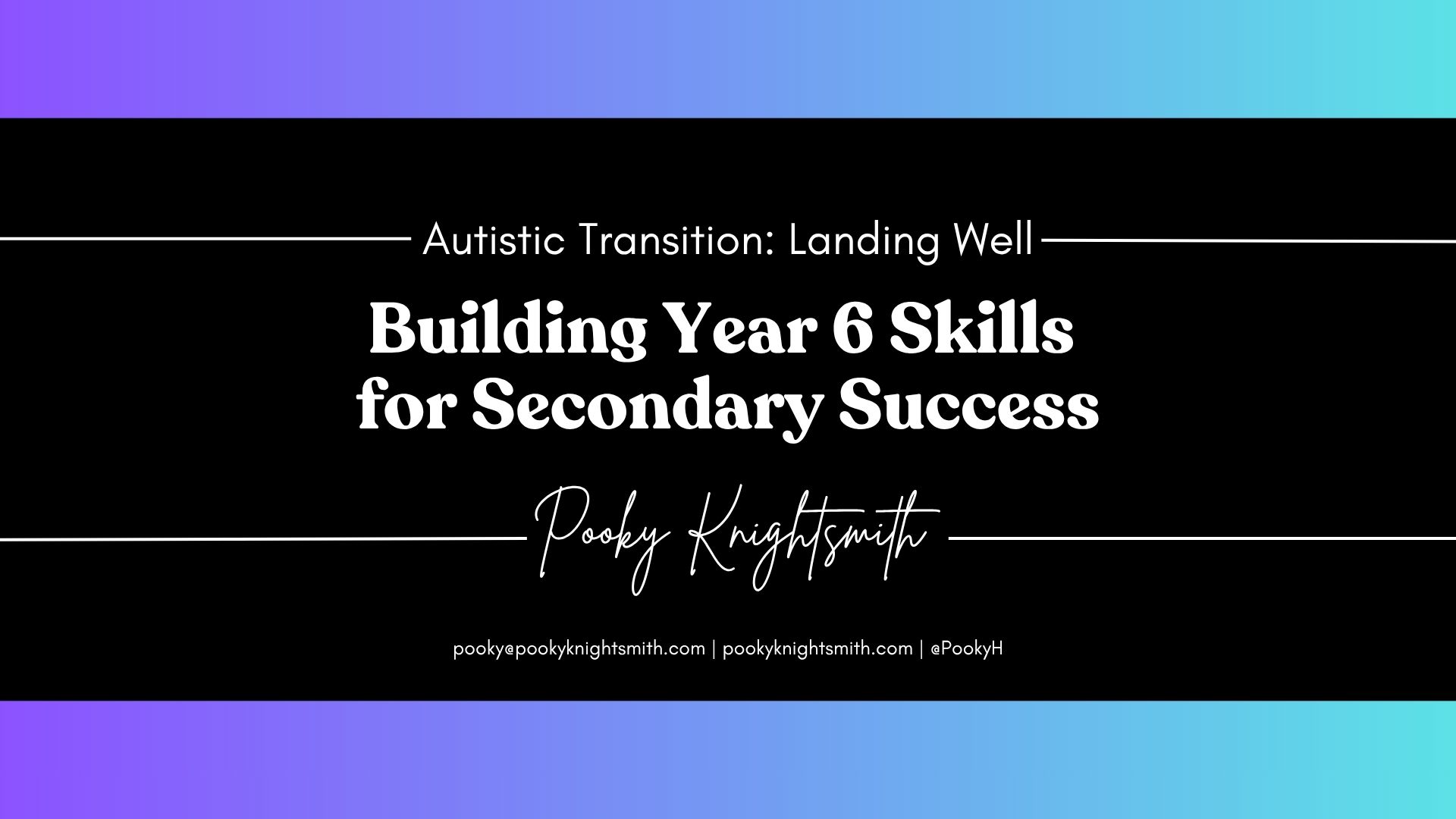 Product image for Autistic Transition: Building Year 6 Skills for Secondary Success