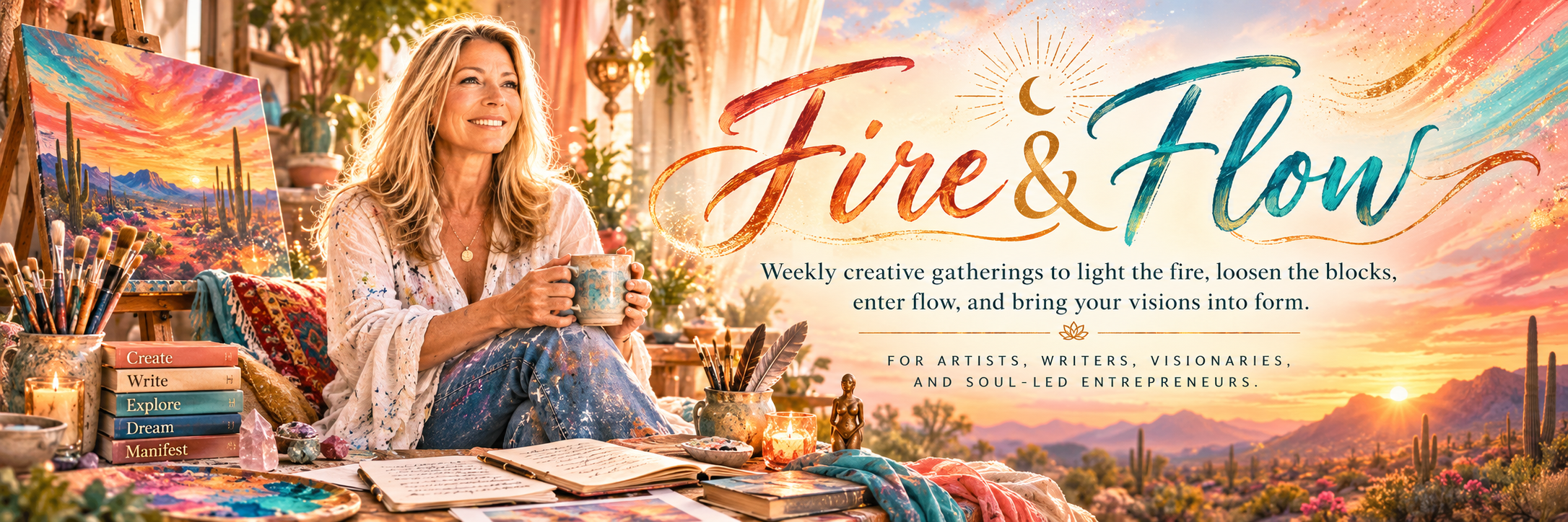Product image for Fire & Flow Creative Gathering