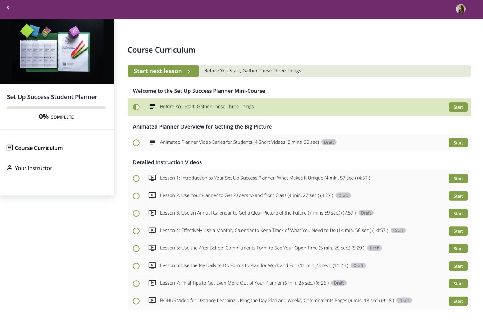 Course Curriculum
