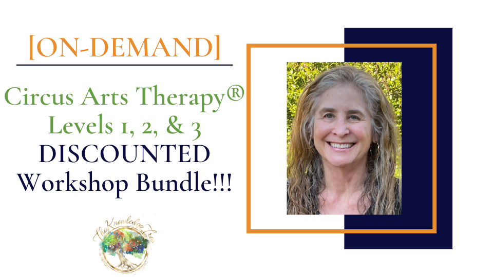 Product image for ON-DEMAND: Circus Arts Therapy Levels 1, 2, and 3 DISCOUNTED Workshop Bundle!!!