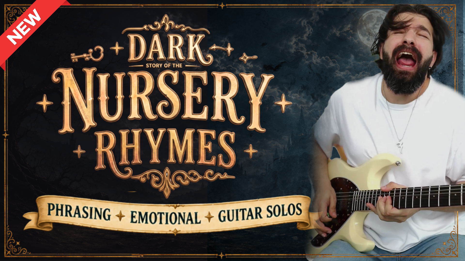 Product image for Dark Nursery Rhymes: Phrasing Emotional Solos 