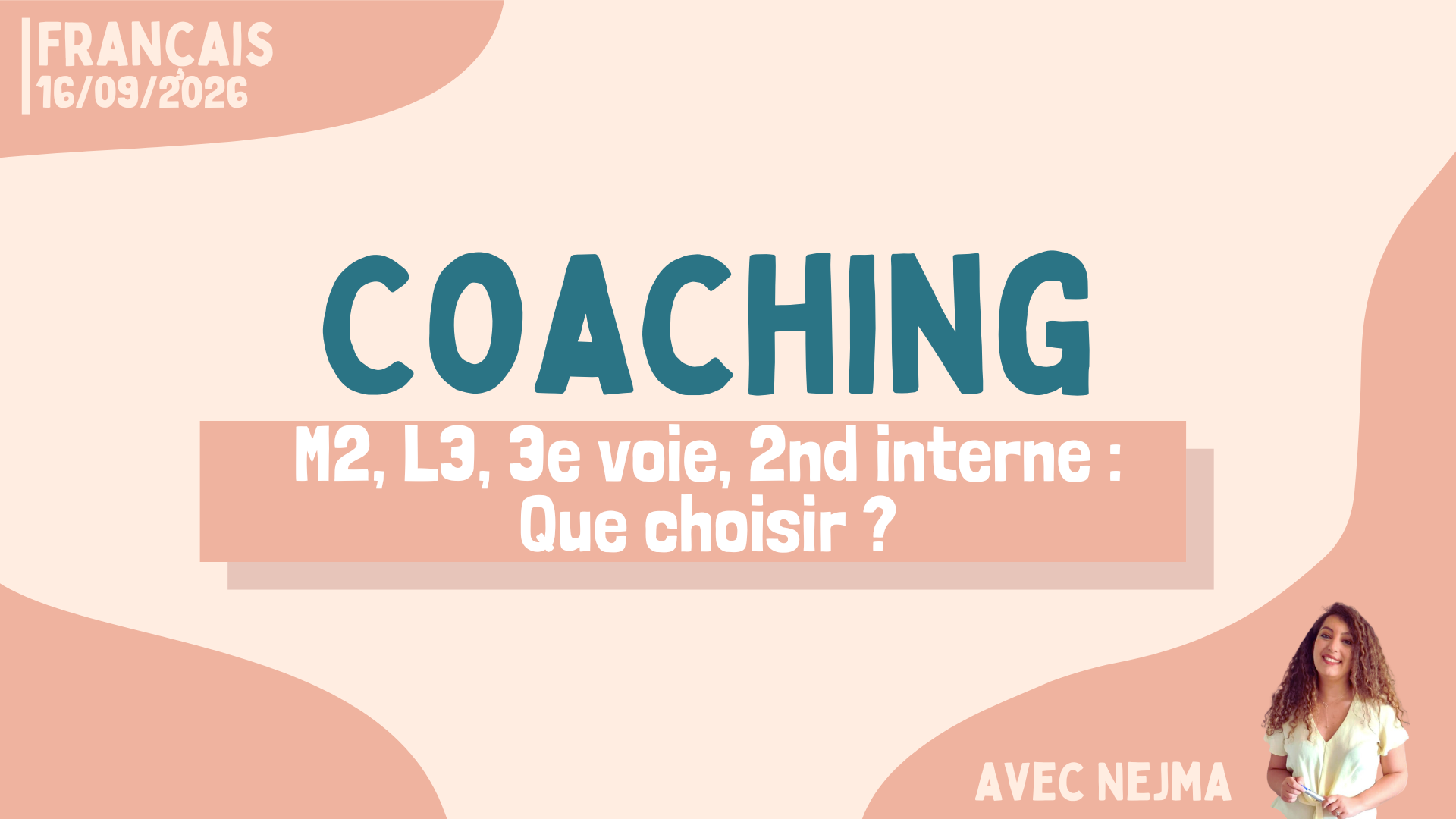 Image du produit pour Coaching "Coaching : M2 ou L3, que choisir ?"