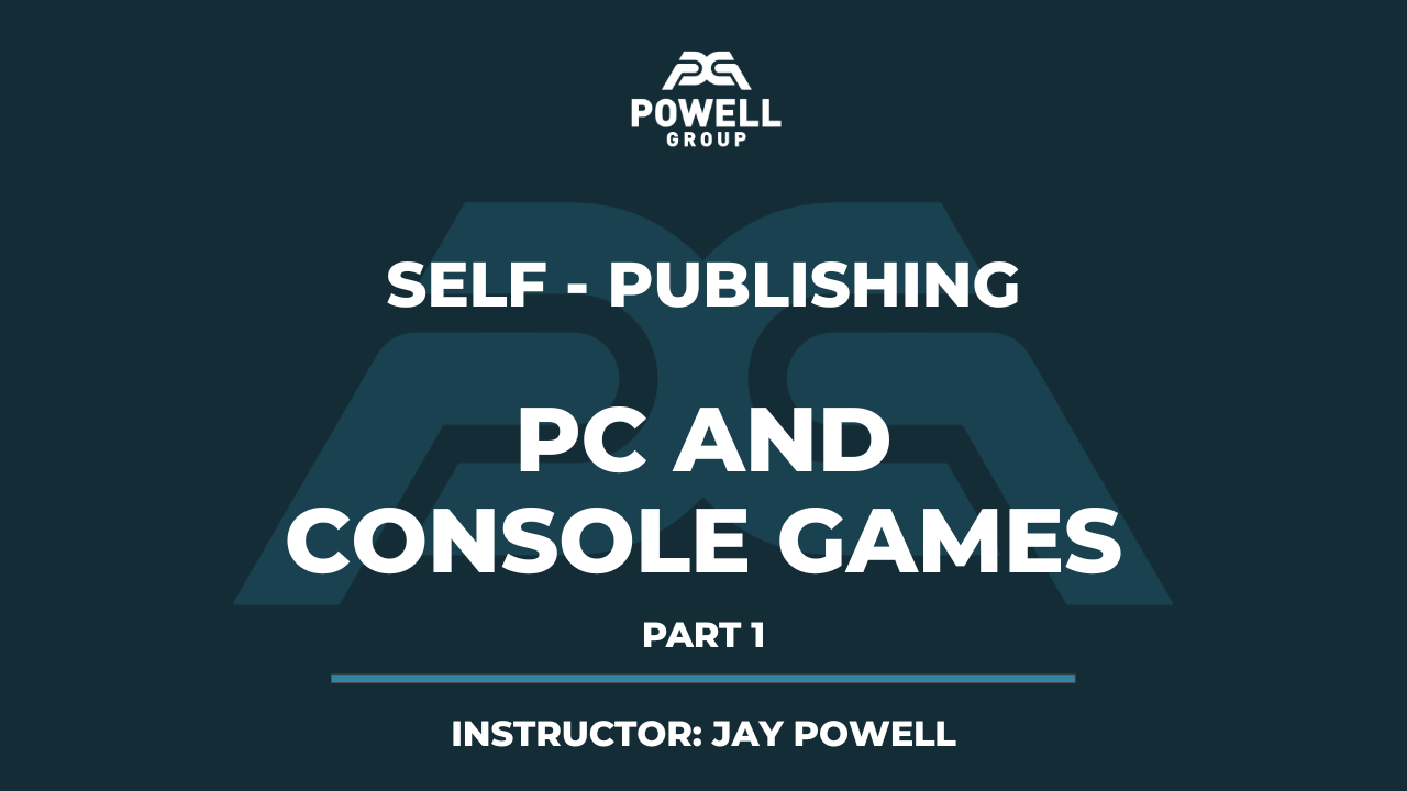 Product image for Self - Publishing PC & Console Games Part 1
