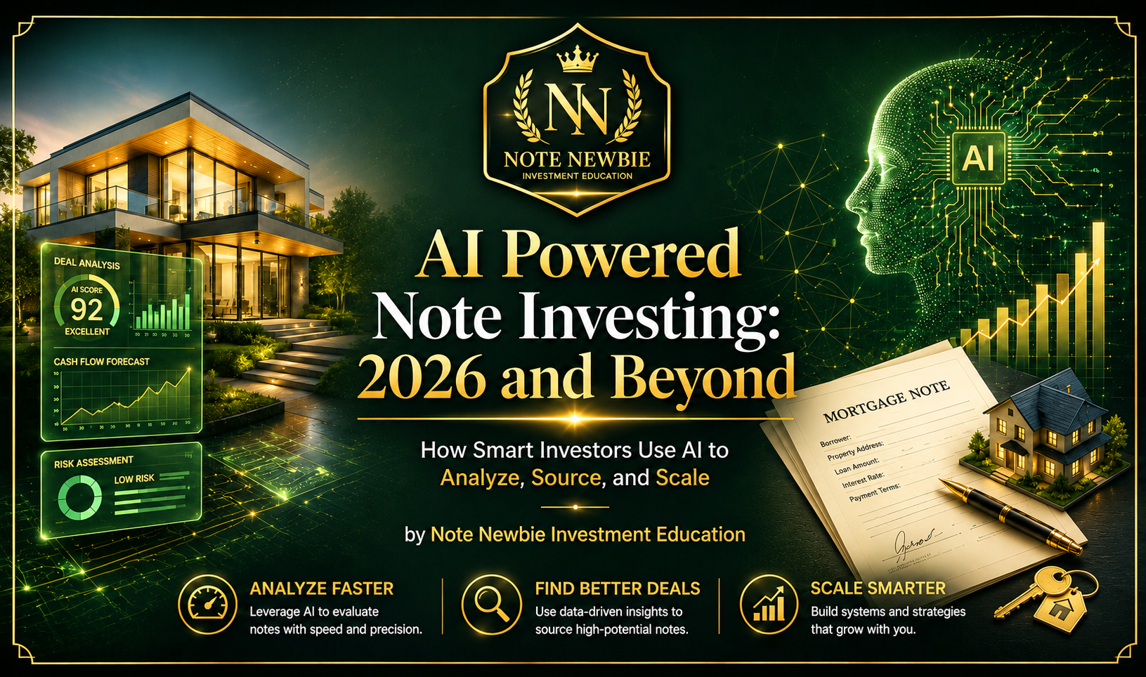Product image for AI-Powered Note Investing: 2026 & Beyond