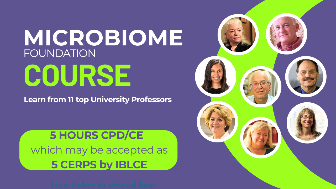 Product image for MICROBIOME - FOUNDATION COURSE 2026