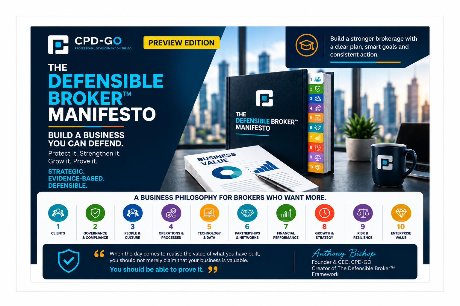 Product image for The Defensible Broker™ Manifesto – Preview Edition