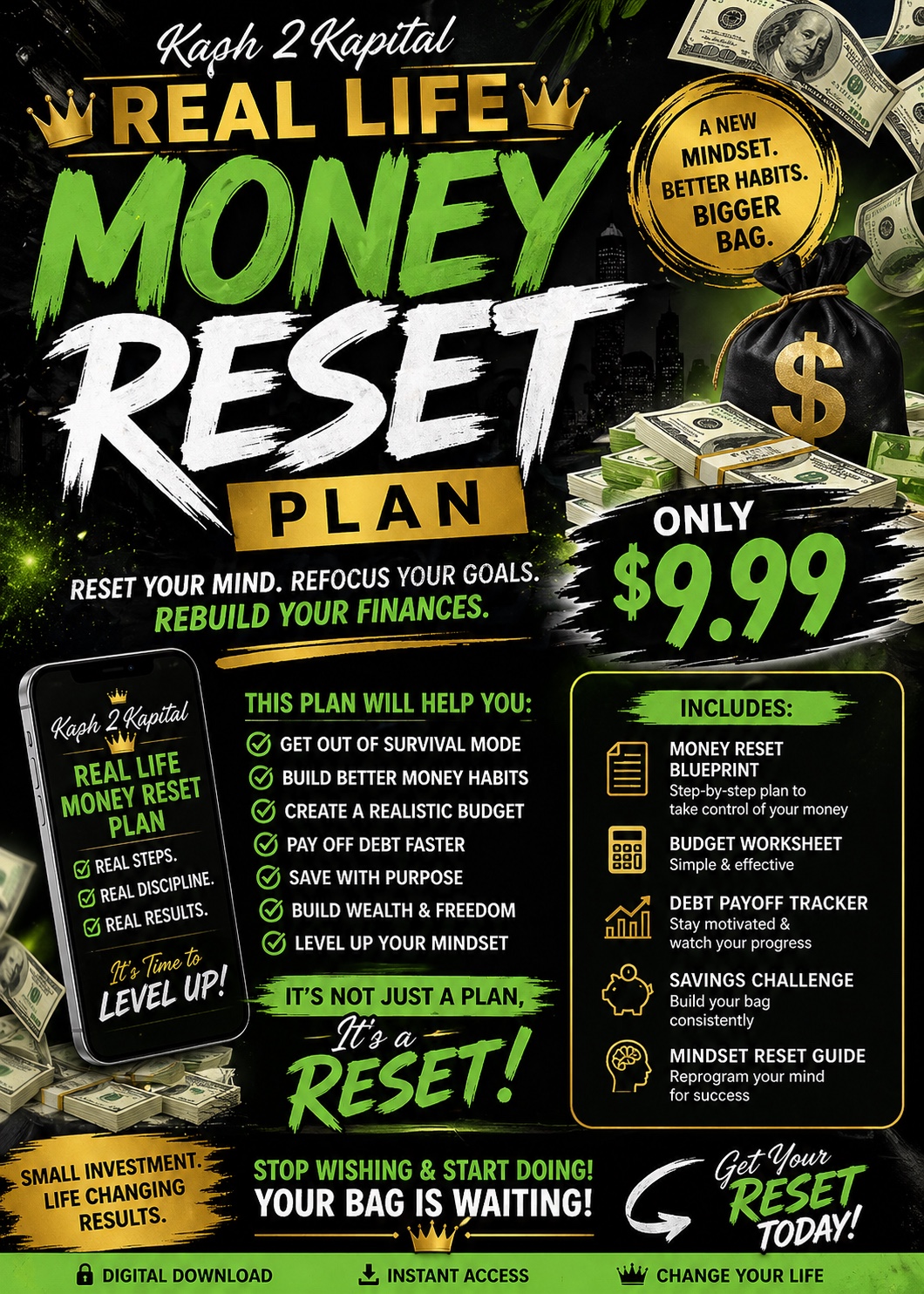 Product image for The Real-Life Money Reset™ Plan