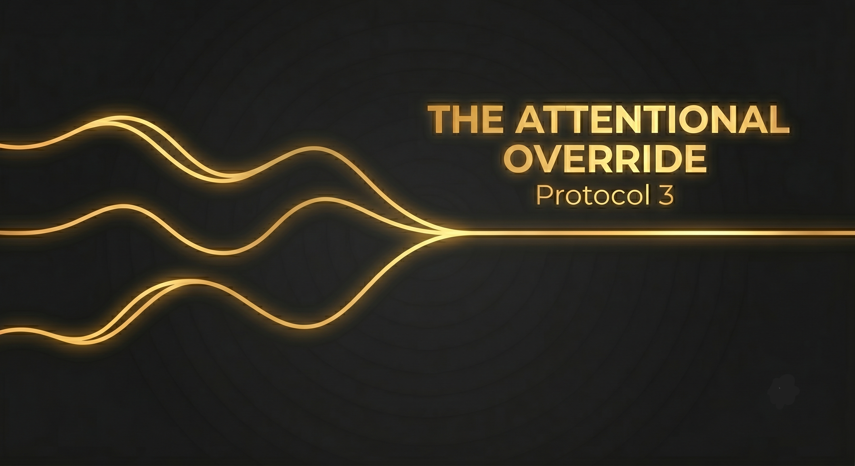 Product image for The Attentional Override: Protocol 3 (Evaluative Threat & Movement Self-Consciousness Mitigation)