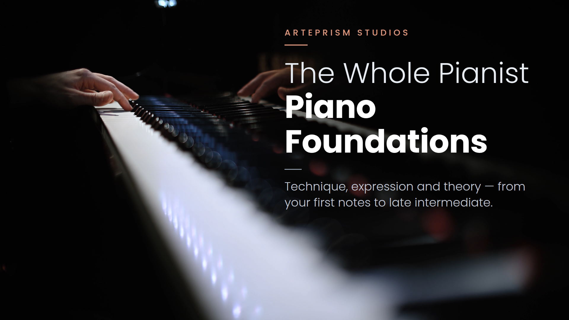 Product image for The Whole Pianist: Piano Foundations