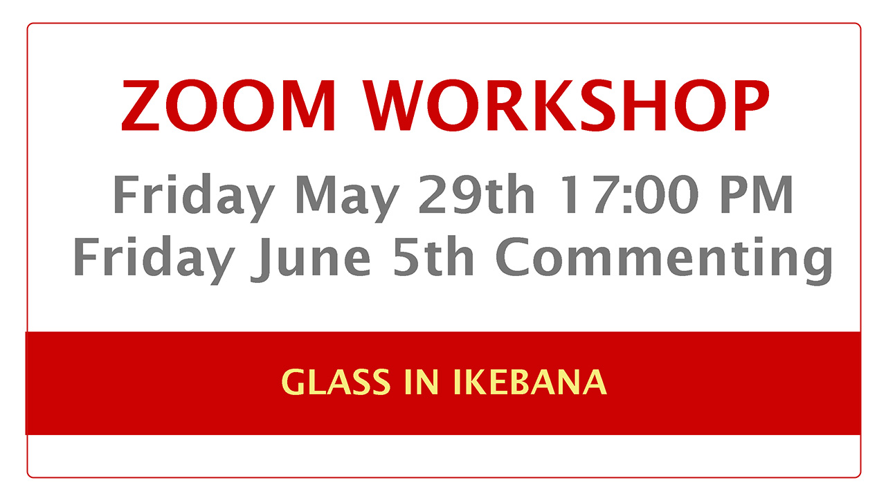 Product image for IKEBANA WORKSHOP GLASS IN IKEBANA
