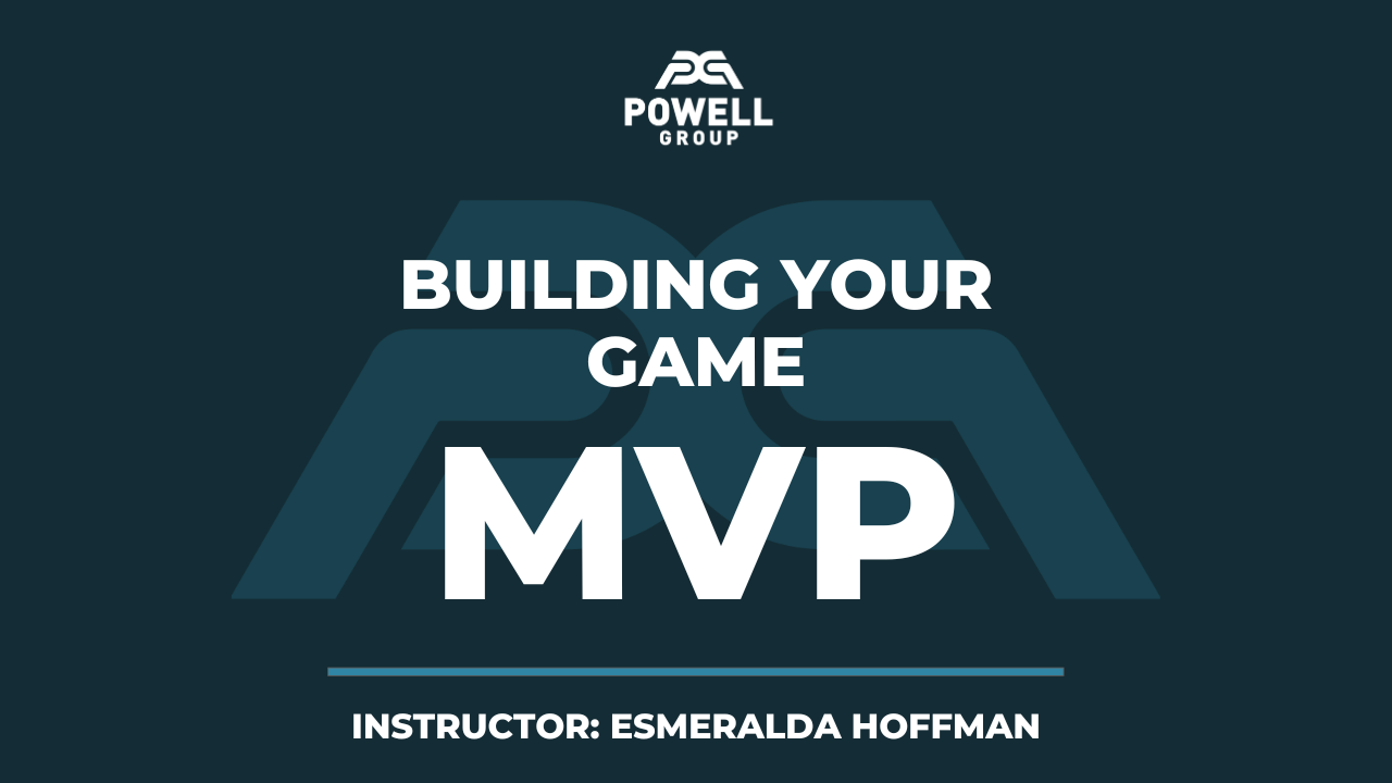 Product image for Building Your Game MVP