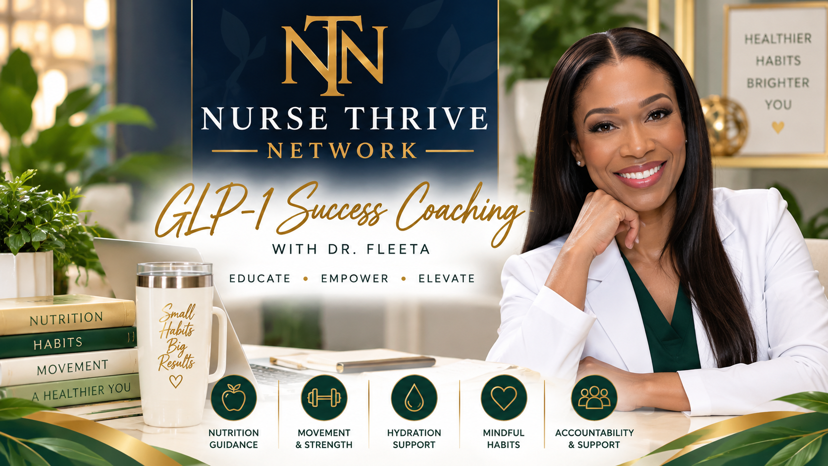 Product image for GLP-1 Success Coaching with Dr. Fleeta