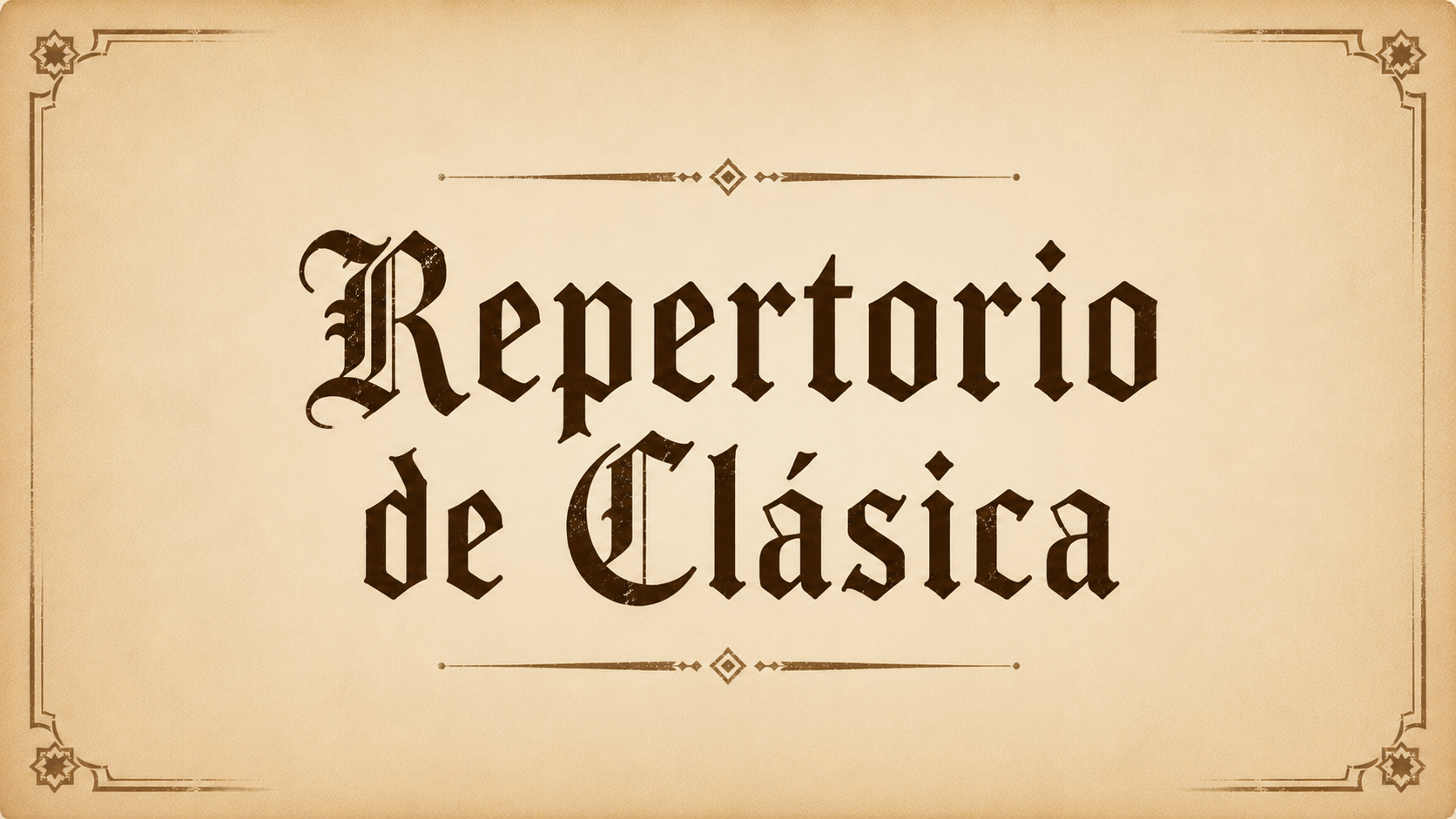 Imagen de producto para Repertorio de GUITARRA CLASICA