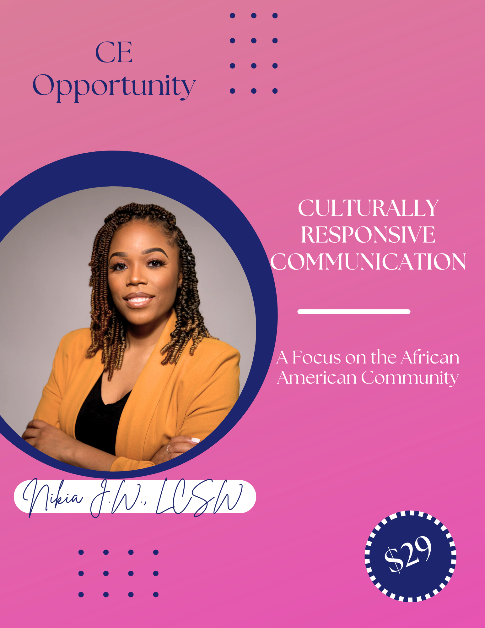 Product image for Culturally Responsive Communication: A Focus on the African American Community