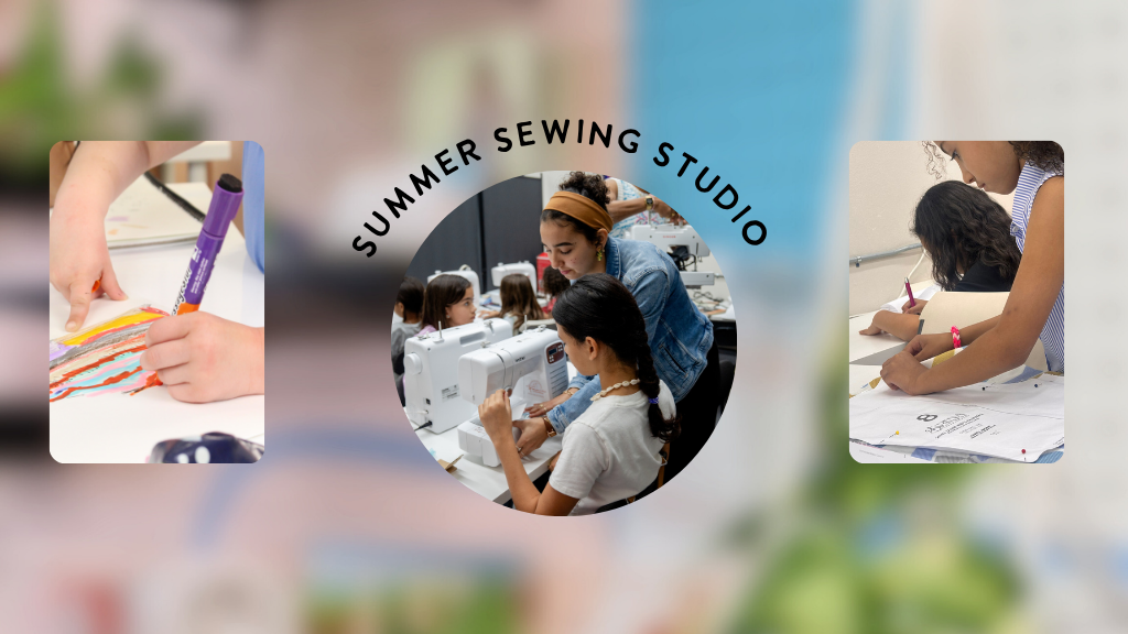 Product image for Kids Summer Sewing Studio (JUNIO) 🪡