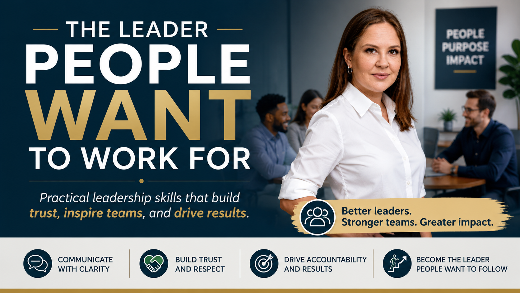 Product image for The Leader People Want To Work For