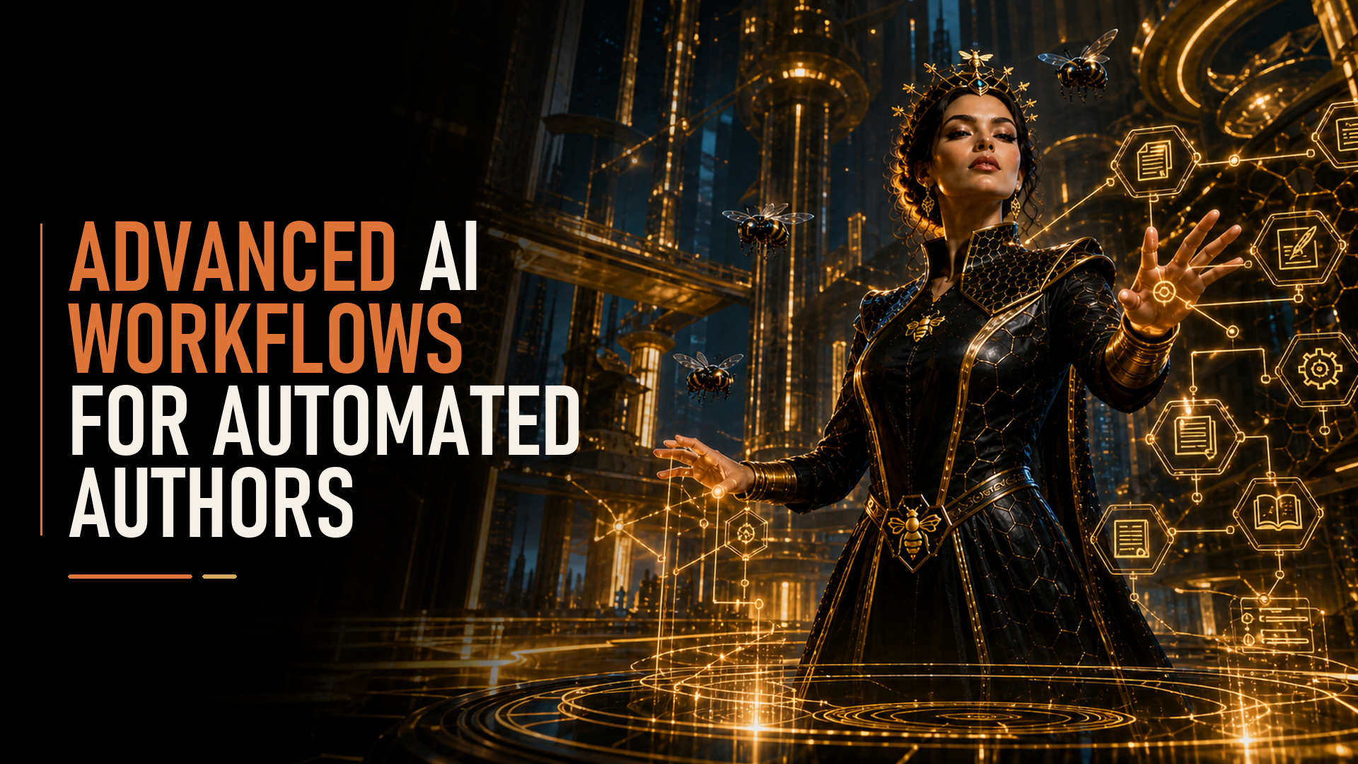 Product image for Advanced AI Workflows for Automated Authors