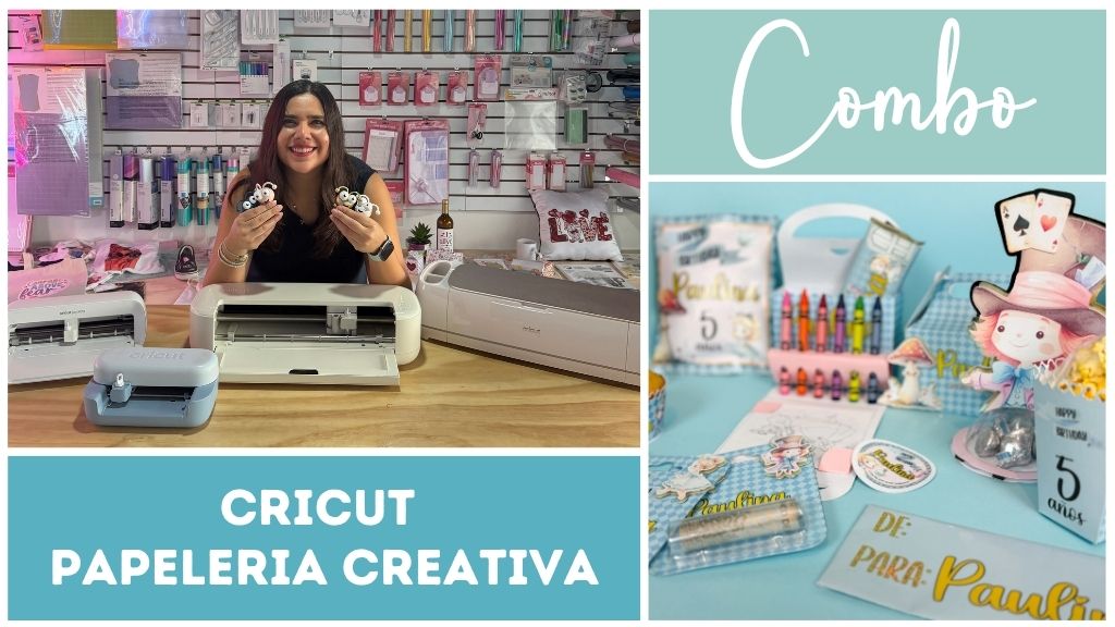 Imagen de producto para Combo Cricut + Papeleria Creativa