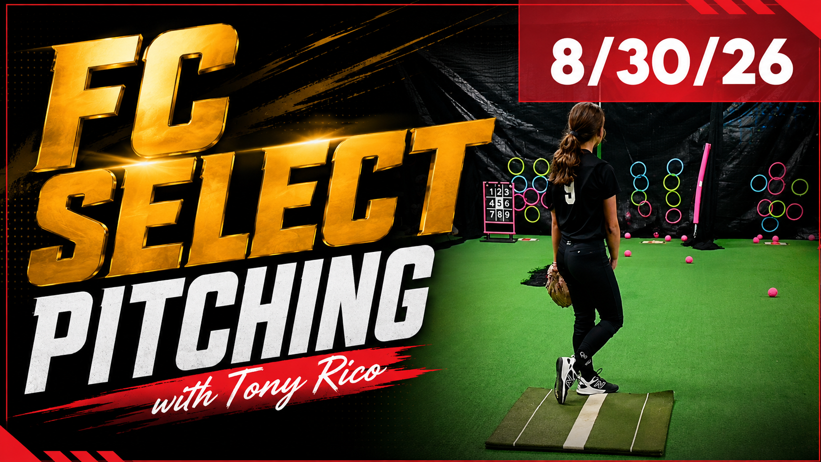 Product image for FC SELECT PITCHING/RANGE SYSTEM - 8/31/26 1580 S Sinclair St, Anaheim 6:30PM -8:00PM