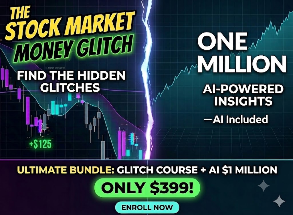 Product image for Stock Markey Monet Glitch + $1 Million Course AI Included 