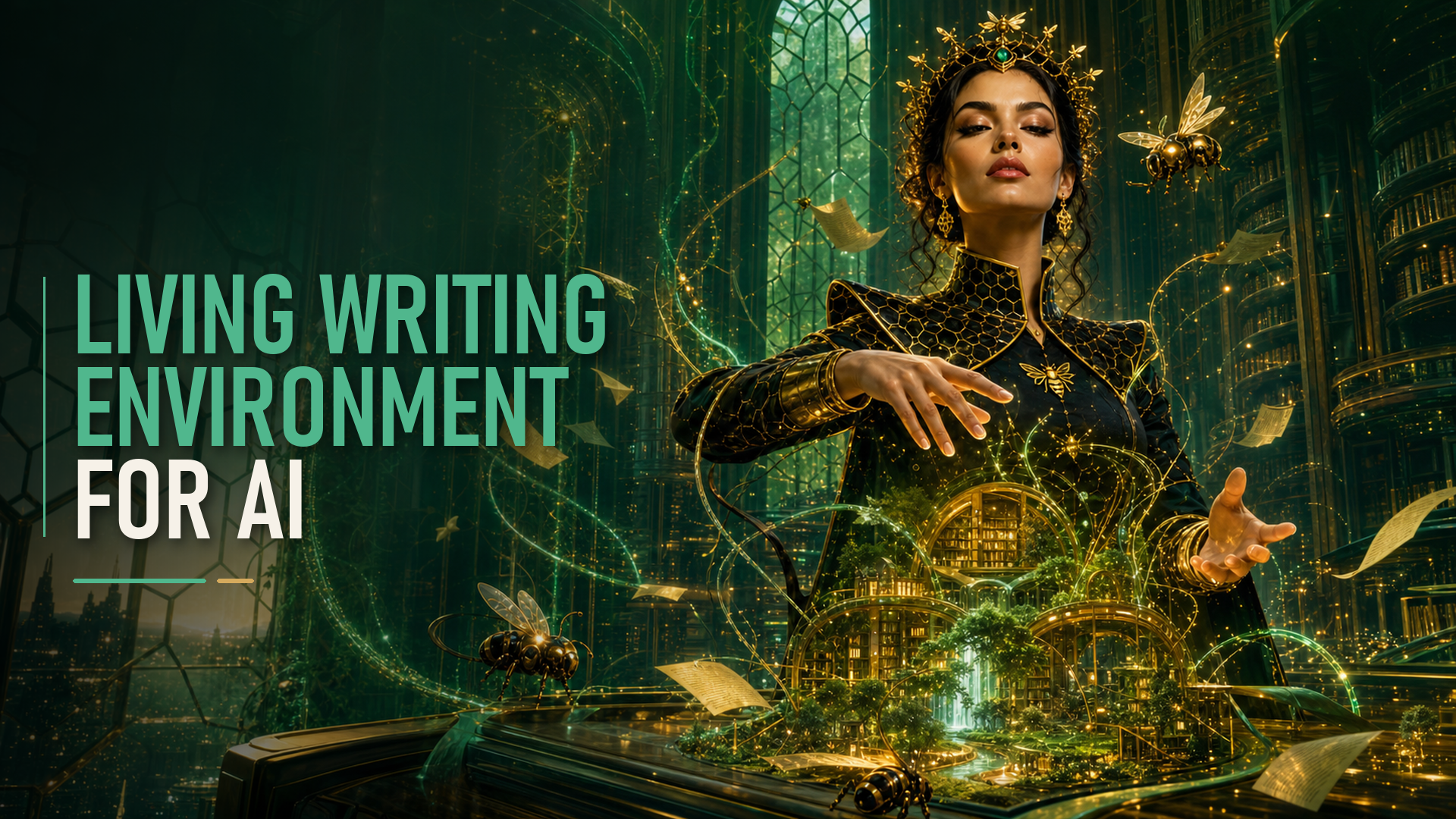 Product image for Living Writing Environment for AI