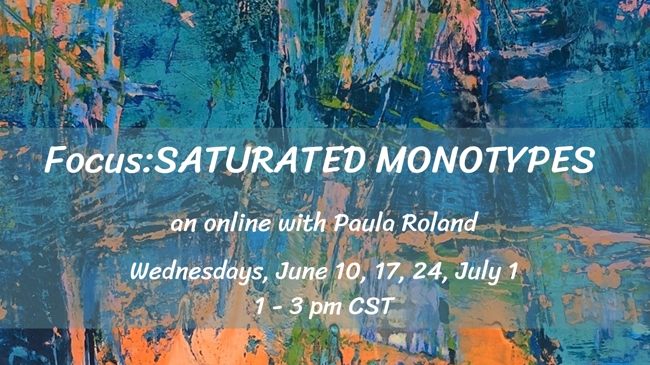 Product image for FOCUS: Saturated Encaustic Monotypes, 2026